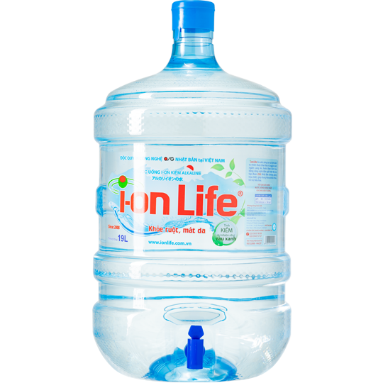 bình nước ion life 19L