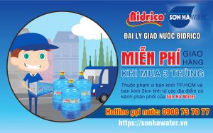 Đại lý nước Bidrico Sơn Hà Water