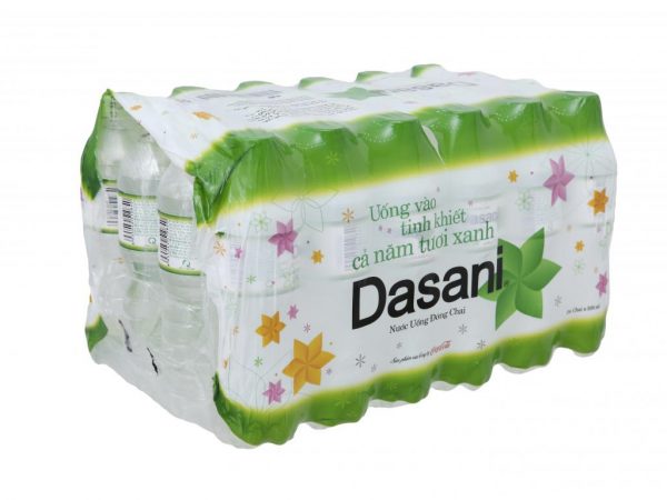 Thùng nước tinh khiết Dasani 500ml