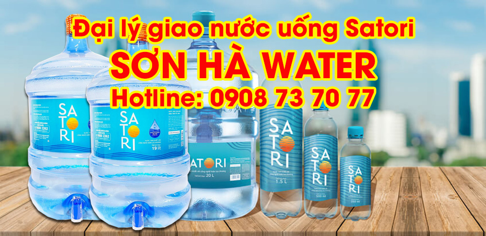 Đại lý nước uống Satori Sơn Hà Water